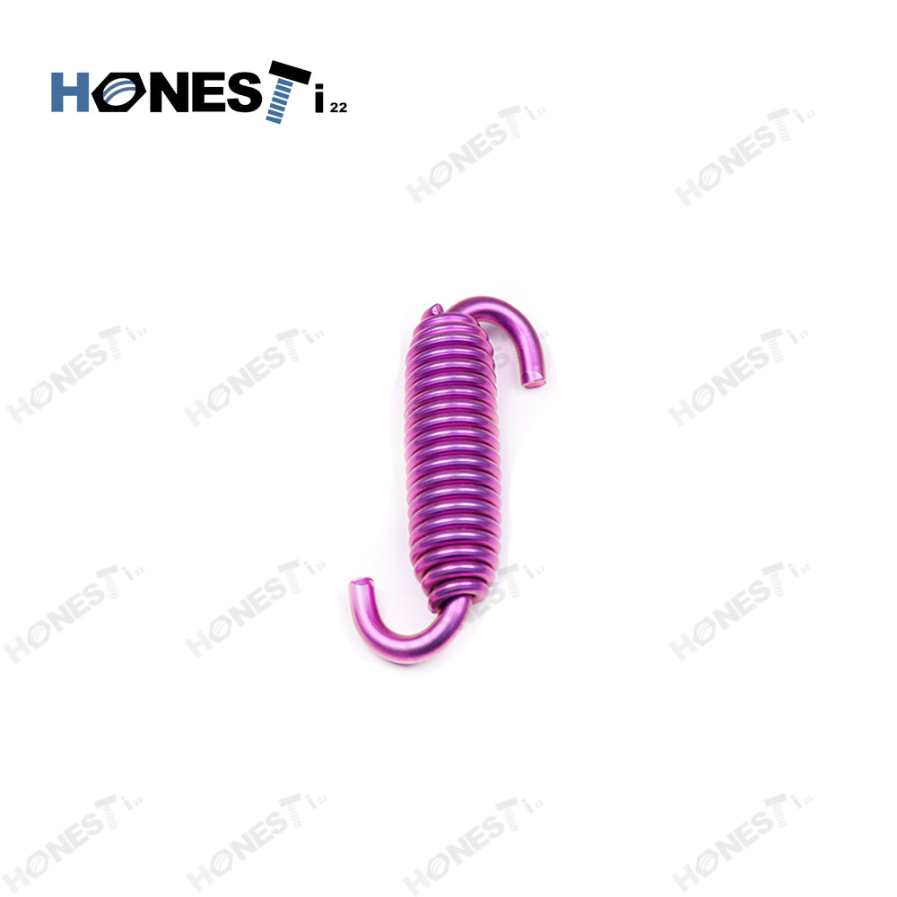 Grade 5 High strength Titanium springs for Exhaust System 2pcs