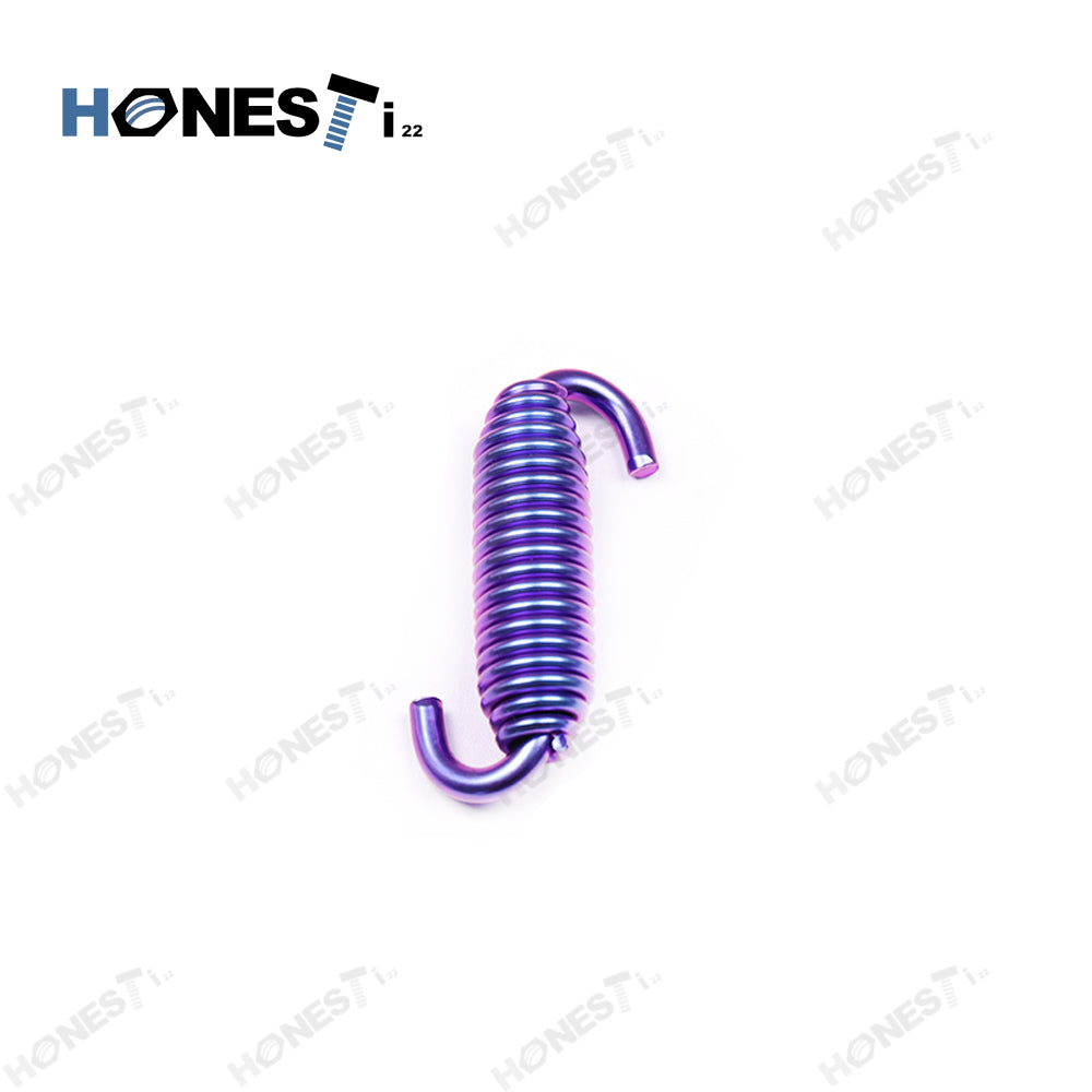 Grade 5 High strength Titanium springs for Exhaust System 2pcs