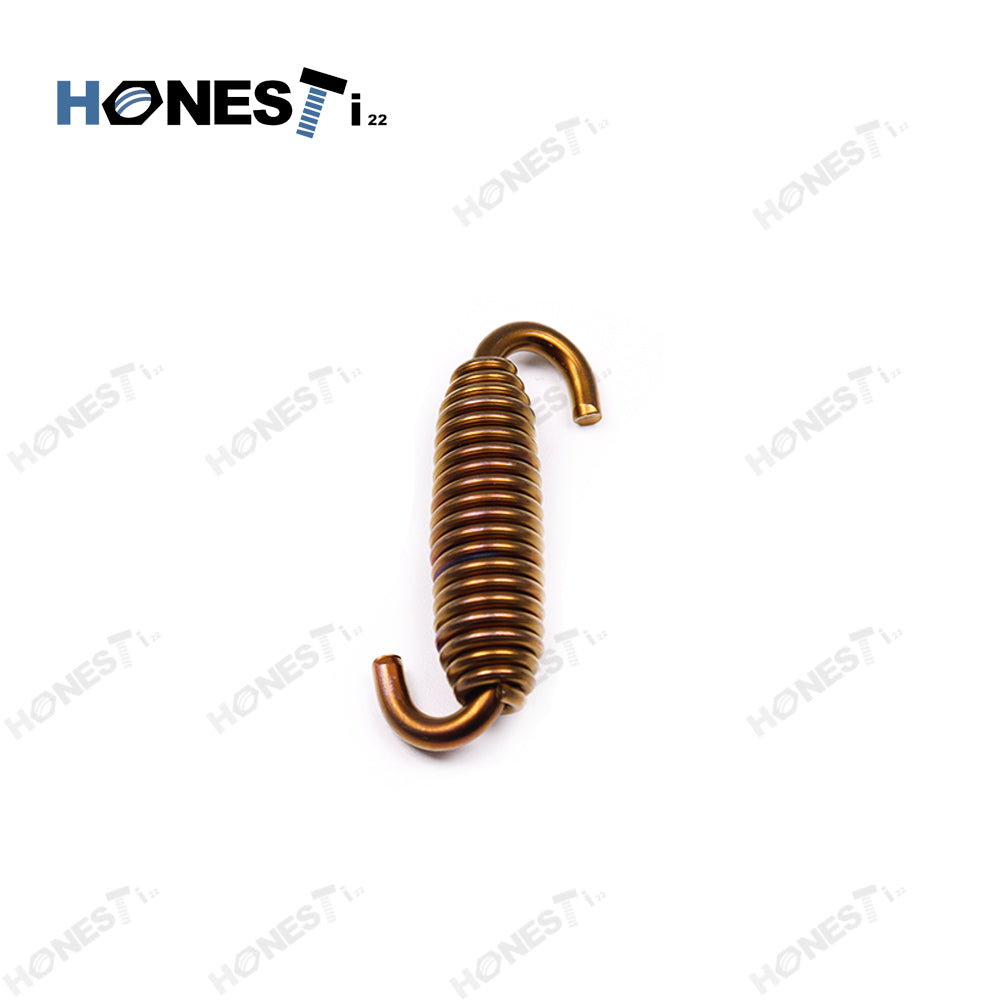 Grade 5 High strength Titanium springs for Exhaust System 2pcs